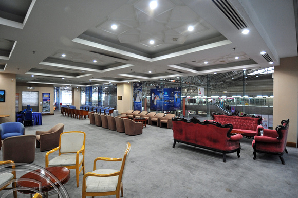 DG104650. First Class lounge. KL Sentral. Malaysia. 24.2.12.