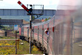 DG00932. Leaving Rhyl. 21.5.04.