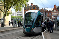DG430631. Tram 228. Royal centre. Nottingham. 8.10.2024.