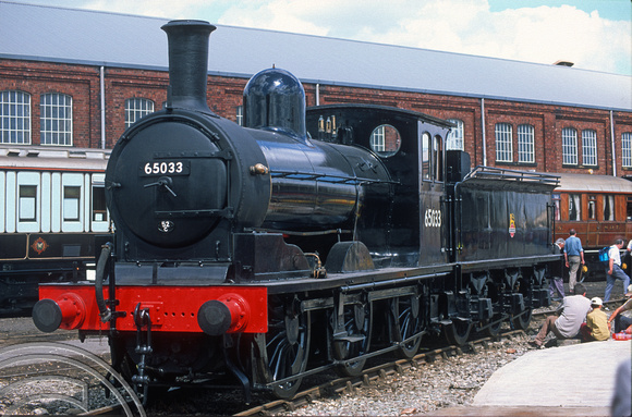 12543. 65033 on display. Open day. Doncaster works. 26.7.03