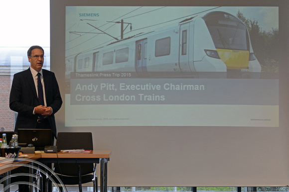 DG208511. Andy Pitt. Siemens press conference. Krefeld. Germany. 2.4.15