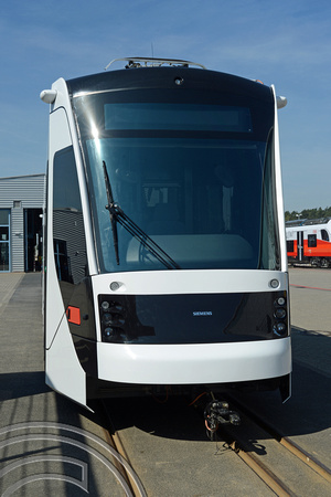 DG211823. Siemens Avenio tram for Doha. Wildenrath. Germany 21.4.15