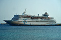 DG383030. Cruise Ship. Celestyal Olympia. 37584 gt. Built 1982. Rhodes Town. Rhodes. Greece. 19.10.2022.