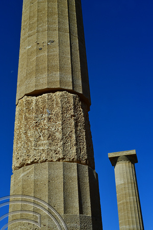 DG382983. The Acropolis. Lindos. Rhodes. Greece. 16.10.2022.