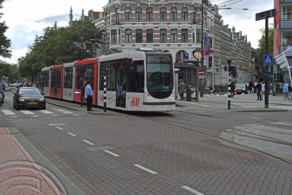 DG381935. Tram 2114. Kruisplein. Rotterdam. Holland. 25.9.2022.