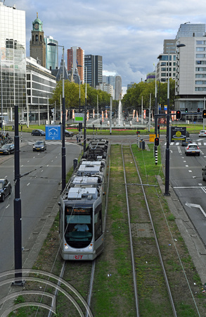 DG381958. Tram 2140. Hofplein. Rotterdam. Holland. 25.9.2022.