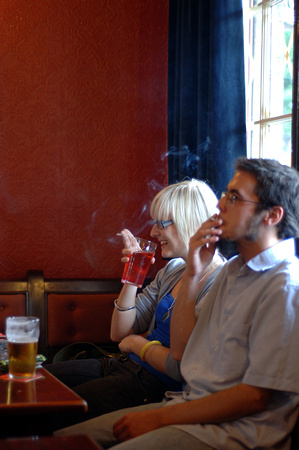 DG10764. Before the smoking ban. Kidderminster. SVR. 22.6.07.