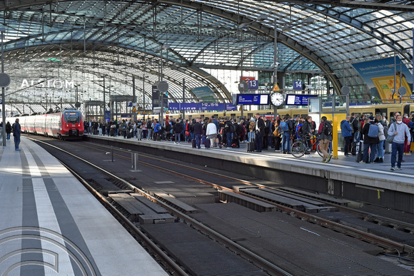 DG381594. Pax. Hauptbahnhof station. Berlin. Germany. 23.9.2022.