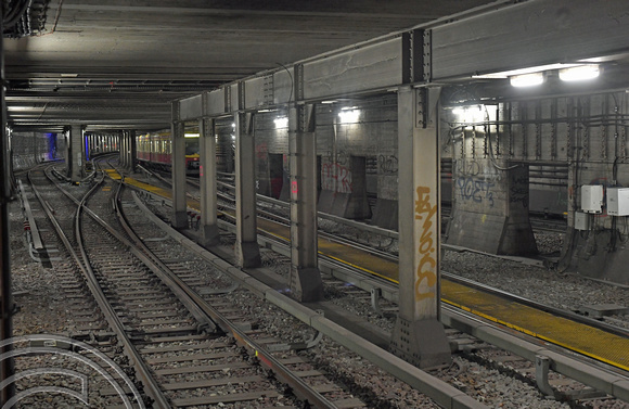 DG381667. S-Bahn tunnels. Nordbanhof. Berlin. Germany. 23.9.2022.