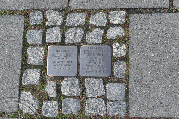 DG381696. Jewish memorials. Frankfurt (Oder). Germany. 24.9.2022.
