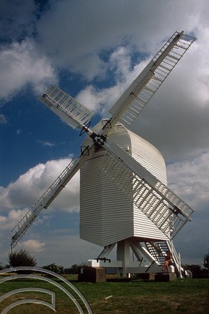 T5319. The old Windmill. Chillenden. Kent. England. 16th July 1995.