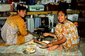 T06665. Sisters cooking. Madras Egmore. TN. India. 2.98.
