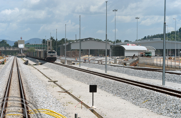 DG134158. New depot under construction. Butterworth. Malaysia. 21.12.12.