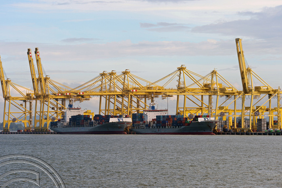 DG134491. Butterworth container port. Malaysia. 26.12.12.