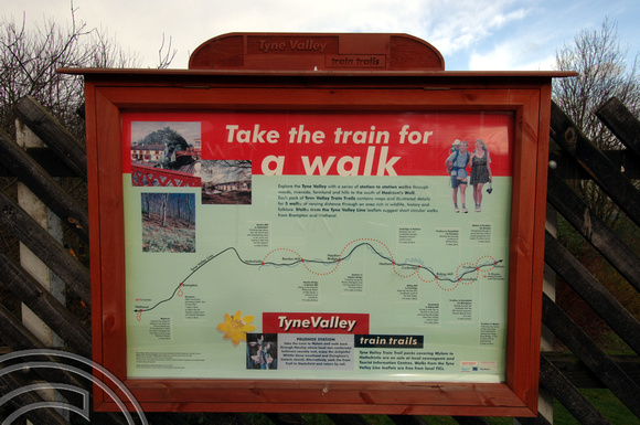 DG14599. Tyne Valley trail trail. Prudhoe. 29.2.08.
