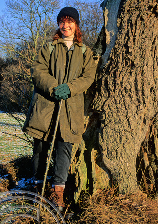 Squire Lynn. Walking in Herts. 2nd January 1997.