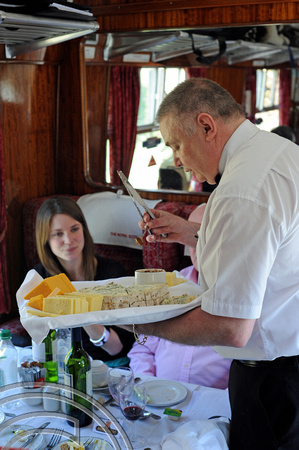 DG15817. The cheese selection. Royal Scot launch. 11.4.08.