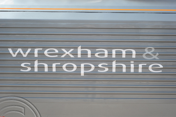 DG15916. Wrexham & Shropshire branding. 15.4.08.