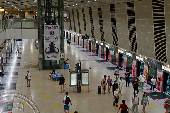 DG386133. Circle line. Bishan. Singapore. 12.1.2023.