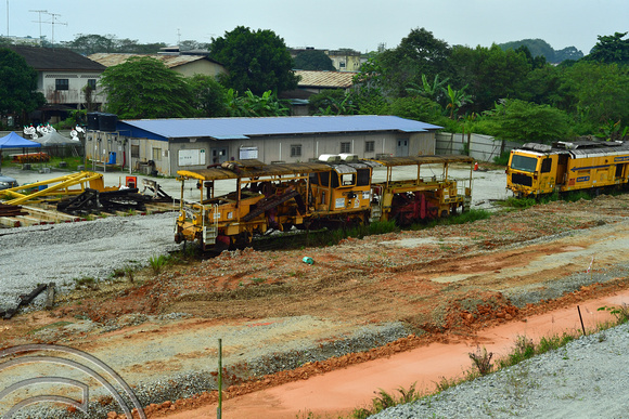 DG386580. Old OTP at Construction depot. Kulai. Malaysia. 15.1.2023.
