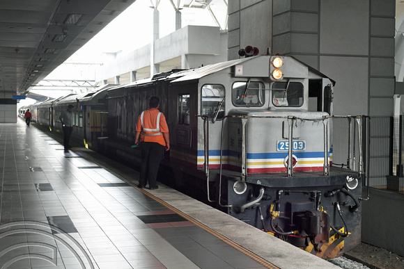 DG386483. 25103. Train 42 to Gemas. Johor Baru. Malaysia. 15.1.2023.