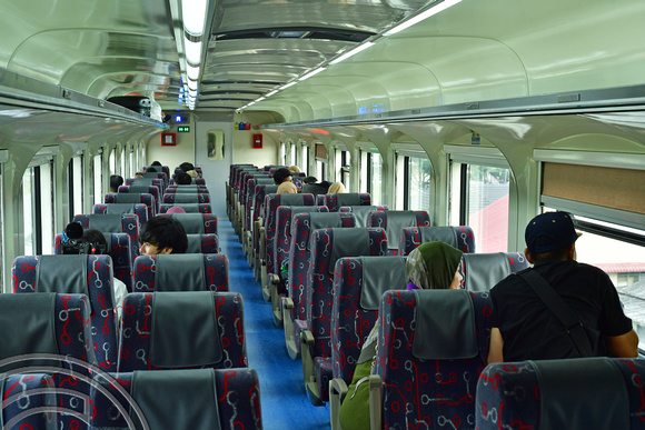 DG386553. Refurbished Hyundai coach interior. Malaysia. 15.1.2023.