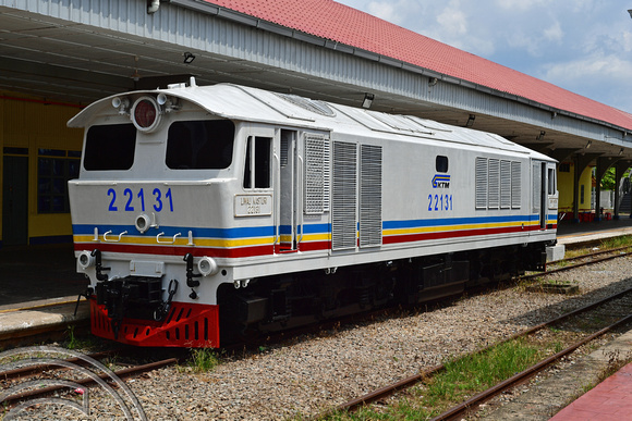 DG386897. 221131 preserved at the old station. Gemas. Malaysia. 15.1.2023.