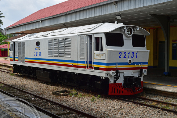 DG386898. 221131 preserved at the old station. Gemas. Malaysia. 15.1.2023.