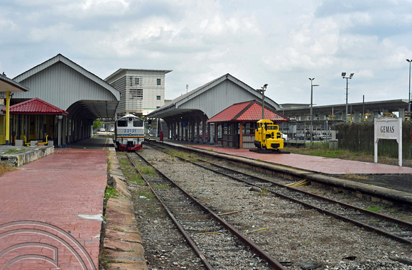 DG386915. The old station. Gemas. Malaysia. 15.1.2023.