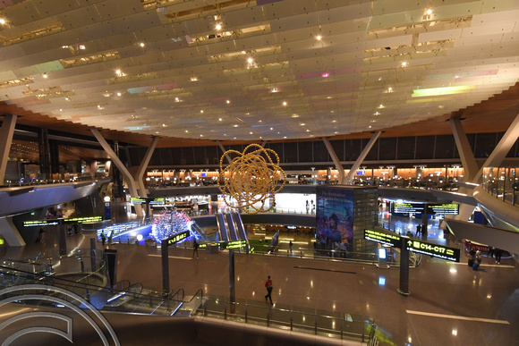 DG385983. Airport terminal. Doha. Qatar. 11.1.2023.