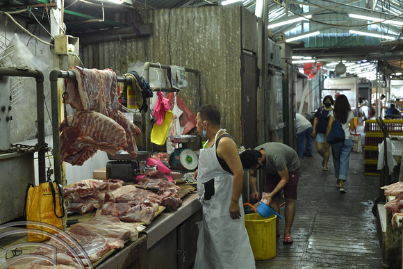 DG386986. Butchers. Jalan Hang Lekir. Chinatown. Kuala Lumpur. Malaysia. 16.1.2023.