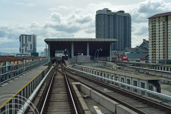 DG387077. MRT Putrajaya line. Kampung Batu. Kuala Lumpur. Malaysia. 18.1.2023.