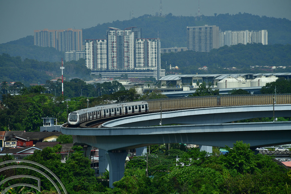 DG387235. 109. MRT Kajang line. Kajang. Kuala Lumpur. Malaysia. 19.1.2023.