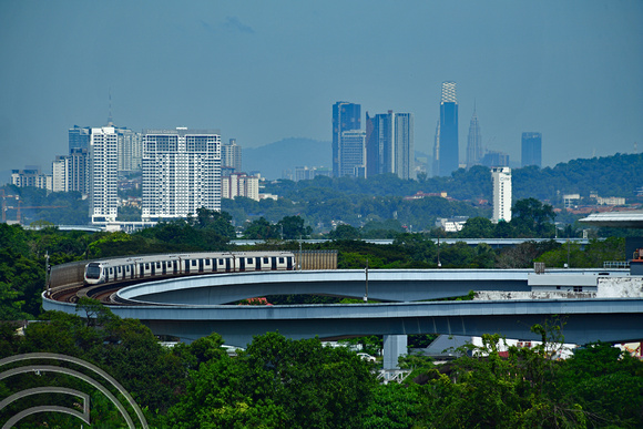 DG387257. 157. MRT Kajang line. Kajang. Kuala Lumpur. Malaysia. 19.1.2023.