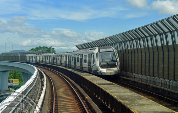 DG387263. 112. MRT Kajang line. Sungai Jernih.. Kuala Lumpur. Malaysia. 19.1.2023.