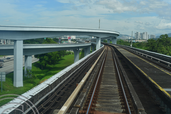 DG387265. MRT Kajang line. Sungai Jernih. Kuala Lumpur. Malaysia. 19.1.2023.
