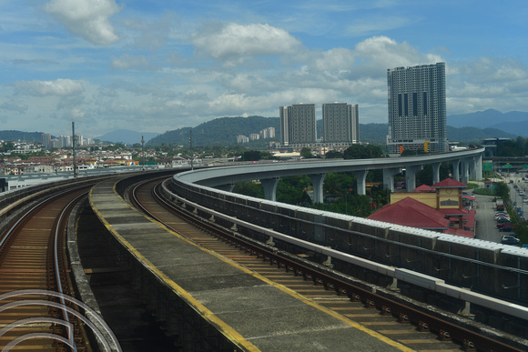 DG387271. MRT Kajang Line. Batu 11 Cheras. Kuala Lumpur. Malaysia. 19.1.2023.