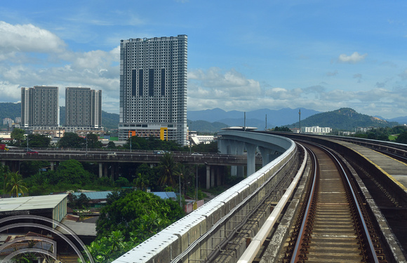 DG387274. MRT Kajang Line. Batu 11 Cheras. Kuala Lumpur. Malaysia. 19.1.2023.