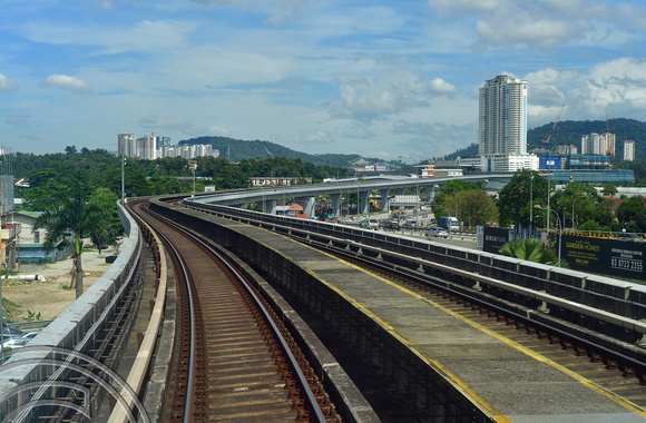 DG387278. MRT Kajang Line. Batu 11 Cheras. Kuala Lumpur. Malaysia. 19.1.2023.