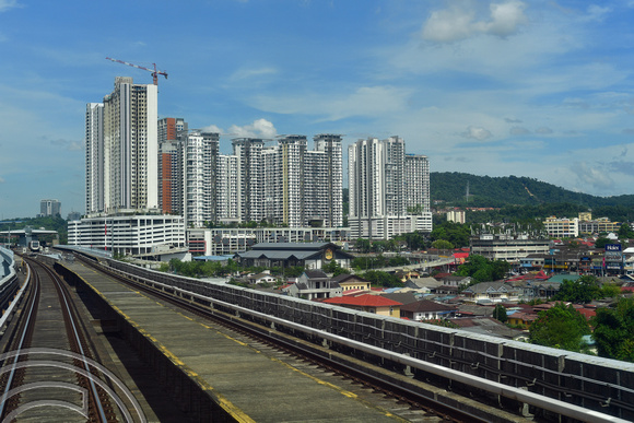 DG387281. MRT Kajang Line. Taman Suntex. Kuala Lumpur. Malaysia. 19.1.2023.
