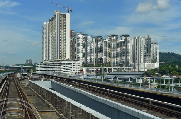 DG387284. MRT Kajang Line. Taman Suntex. Kuala Lumpur. Malaysia. 19.1.2023.
