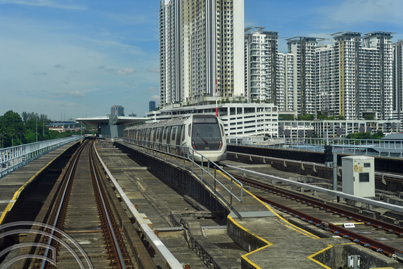 DG387285. MRT Kajang Line. Taman Suntex. Kuala Lumpur. Malaysia. 19.1.2023.