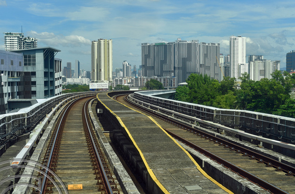 DG387296. MRT Kajang Line. Taman Mutiara. Kuala Lumpur. Malaysia. 19.1.2023.