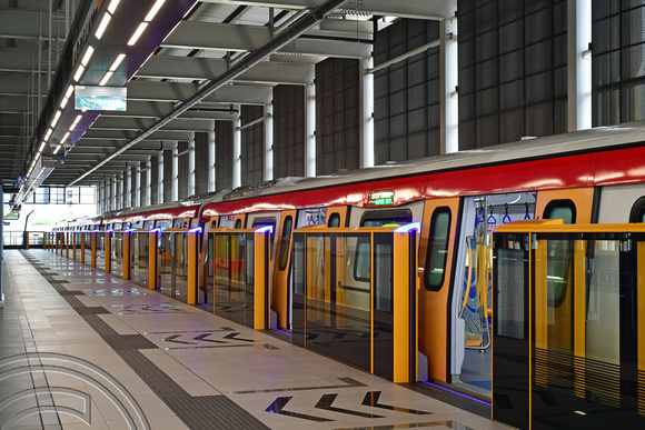 DG387397. MRT Putrajaya line. Kampung Batu. Kuala Lumpur. Malaysia. 20.1.2023.