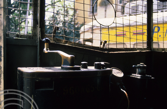 T6769. Park Circus tram depot. Calcutta. W Bengal. India. 1998.