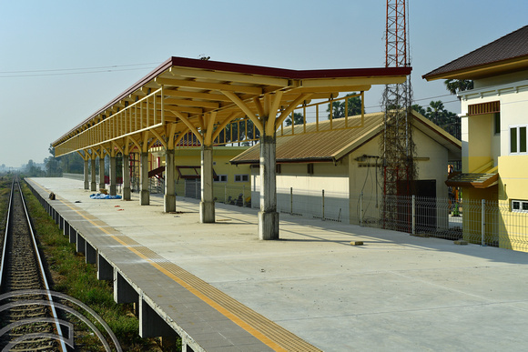 DG388239. Rebuilt station. Khao Tha Mon. Thailand. 27.1.2023.