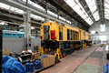 DG23238. Overhauling rail grinders. Eastleigh Open day. 23.5.09
