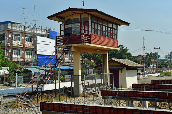 DG388300. Rebuilding the station. Nakom Pathom. Thailand. 27.1.2023.