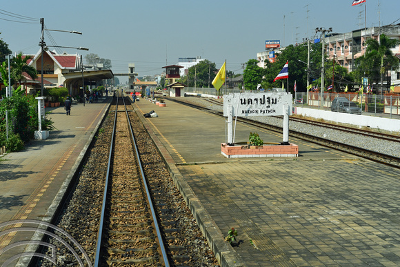 DG388311. Rebuilding the station. Nakom Pathom. Thailand. 27.1.2023.