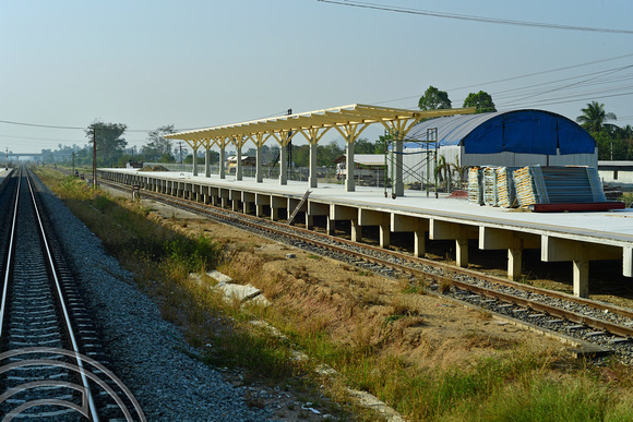 DG388215. Rebuilt station. Nong Sala. Thailand. 27.1.2023.